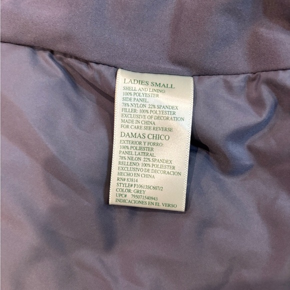 NWT Tangerine Women's Grey Puffer Vest - Size Small - Picture 7 of 7